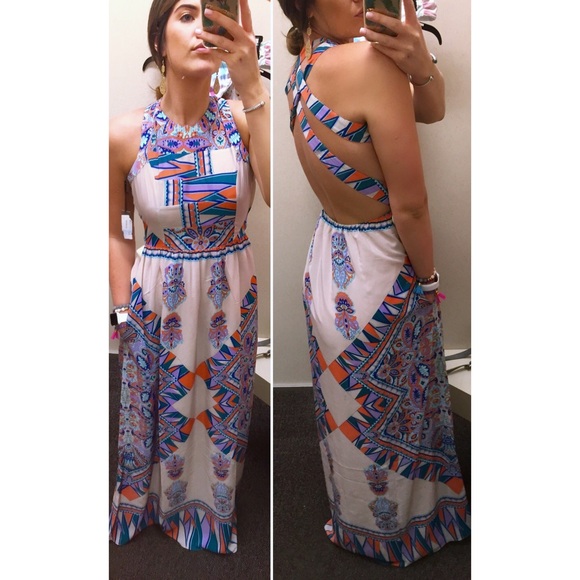 Lovers + Friends Kitty Cat Patterned maxi Dress - Picture 4 of 4